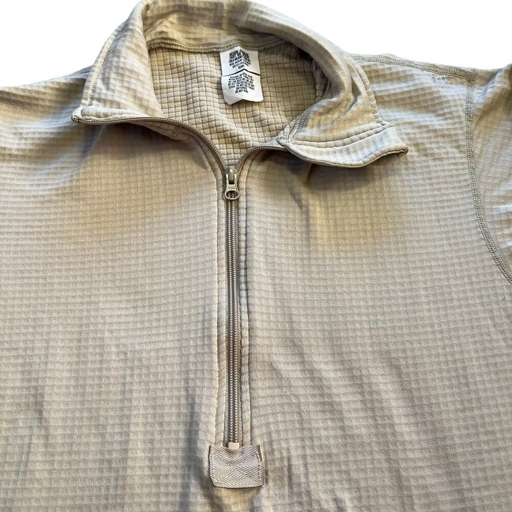 Authentic US Military Cold Weather Gen III Mid Weight Shirt Waffle Top ECWCS The - Picture 5 of 6